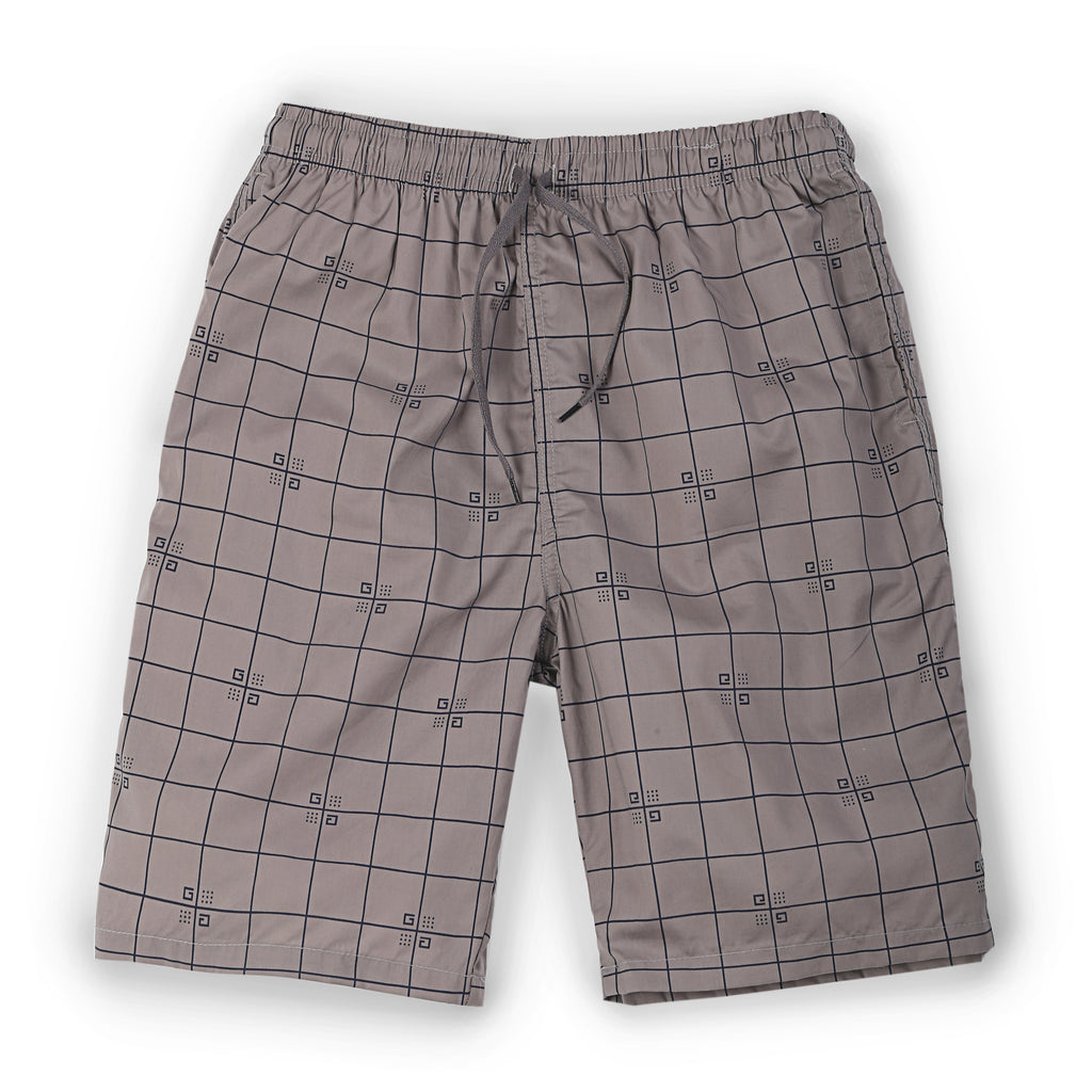 Zennio quần shorts nam lưng thun in họa tiết có túi sau – thoáng mát, năng động