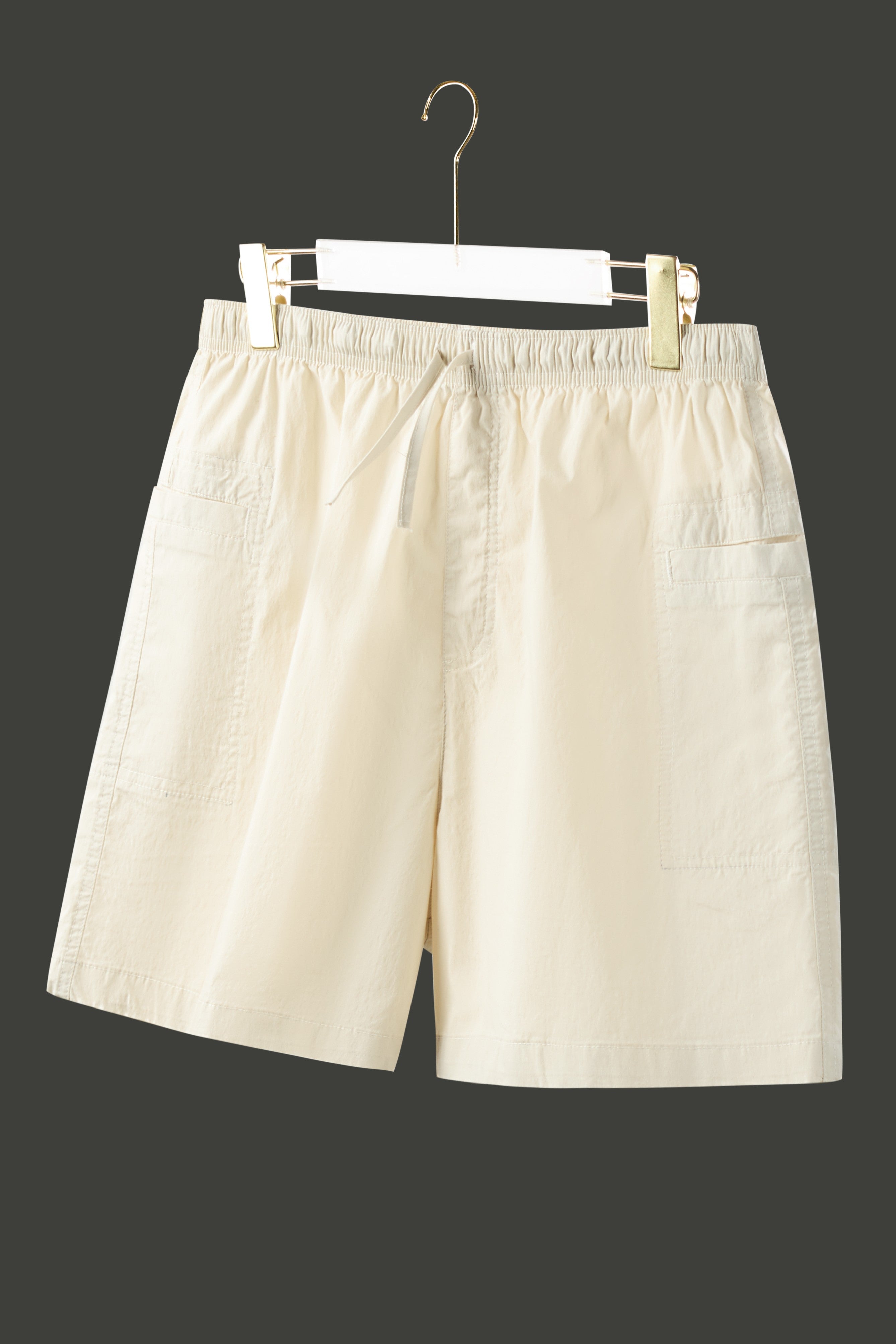 La Forbie Women's Nylon Wrap Patch Pocket Drawstring Shorts