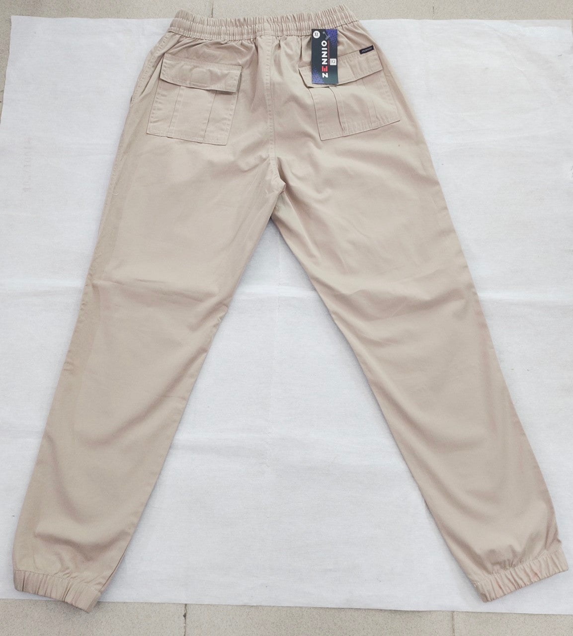 Zennio quần jogger kaki nam túi hộp – dáng bo gấu, thoải mái năng động