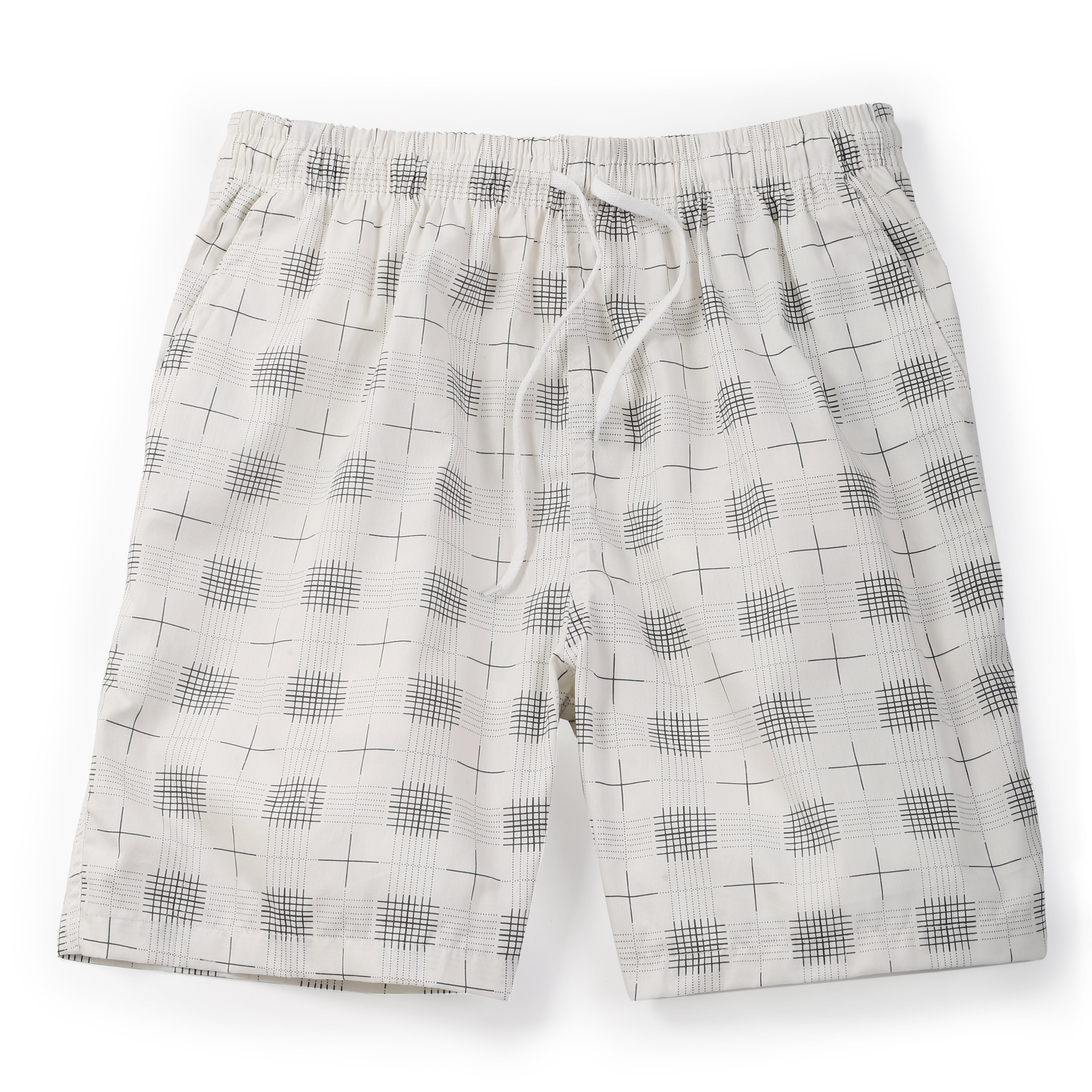 Zennio quần short nam họa tiết – thoáng mát, không túi sau