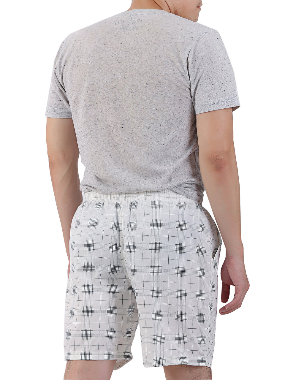 Zennio quần short nam họa tiết – thoáng mát, không túi sau