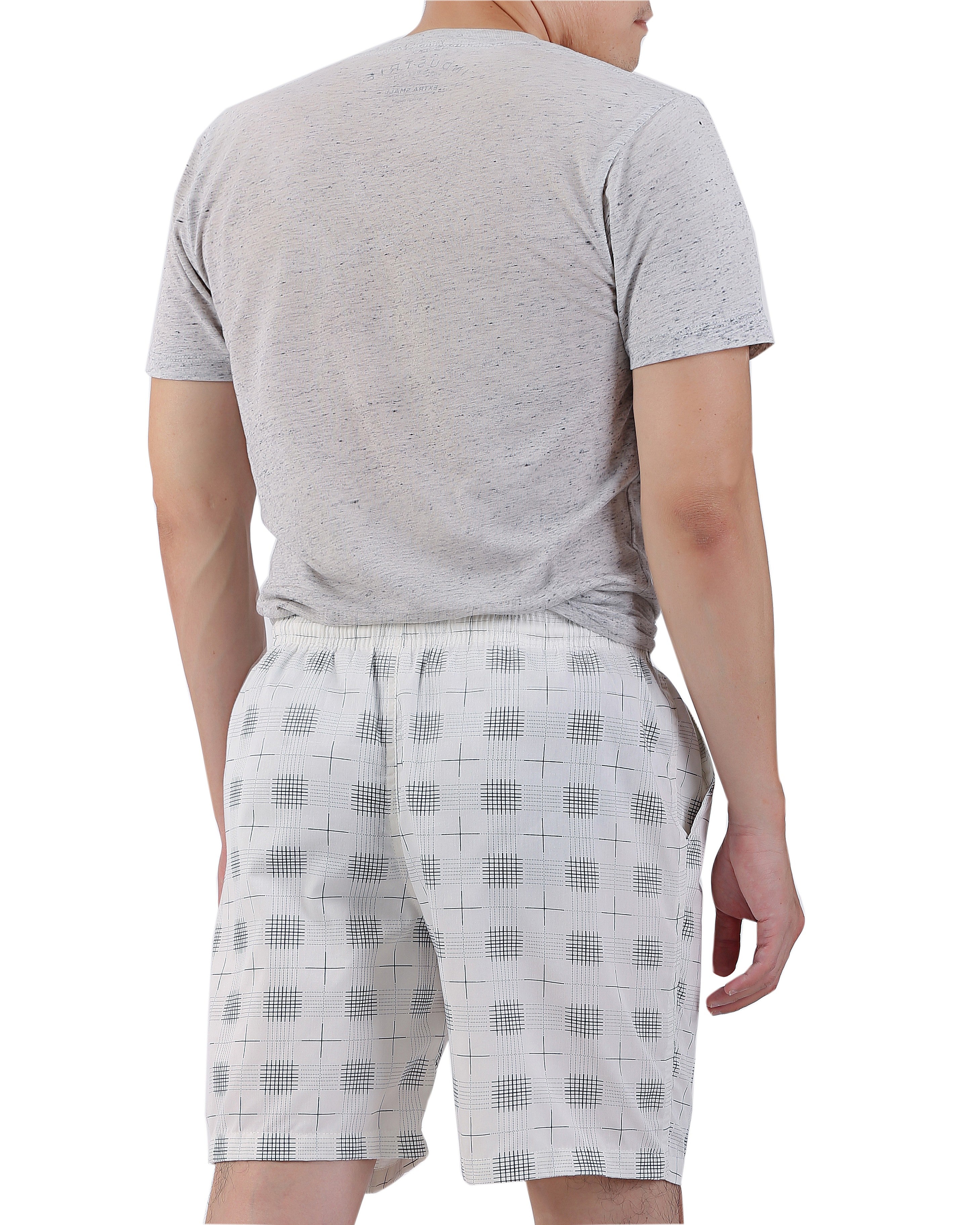 Zennio quần short nam họa tiết – thoáng mát, không túi sau