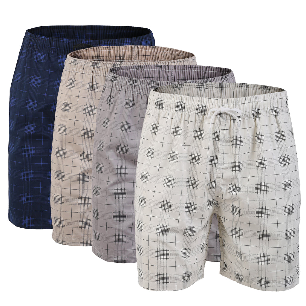 Zennio quần short nam họa tiết – thoáng mát, không túi sau