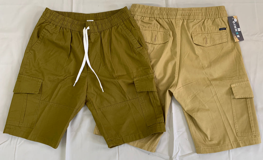 Quần Short Cargo Nam Túi Hộp – Lưng Thun Dây Rút, Nhiều Túi Tiện Lợi