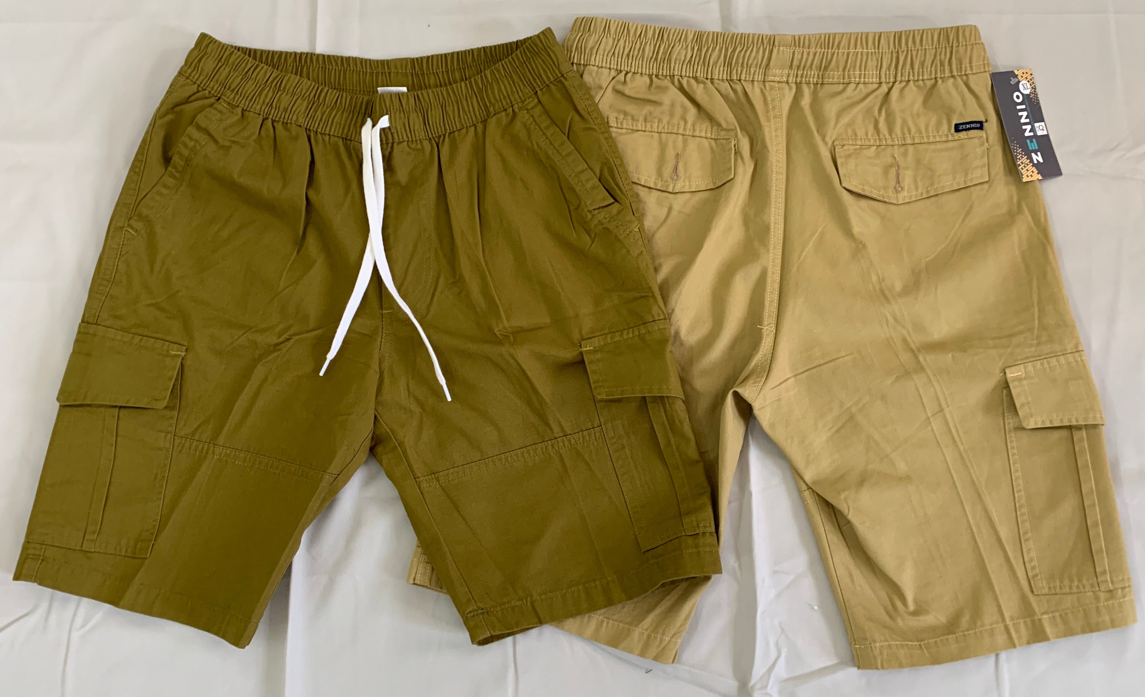 Quần Short Cargo Nam Túi Hộp – Lưng Thun Dây Rút, Nhiều Túi Tiện Lợi