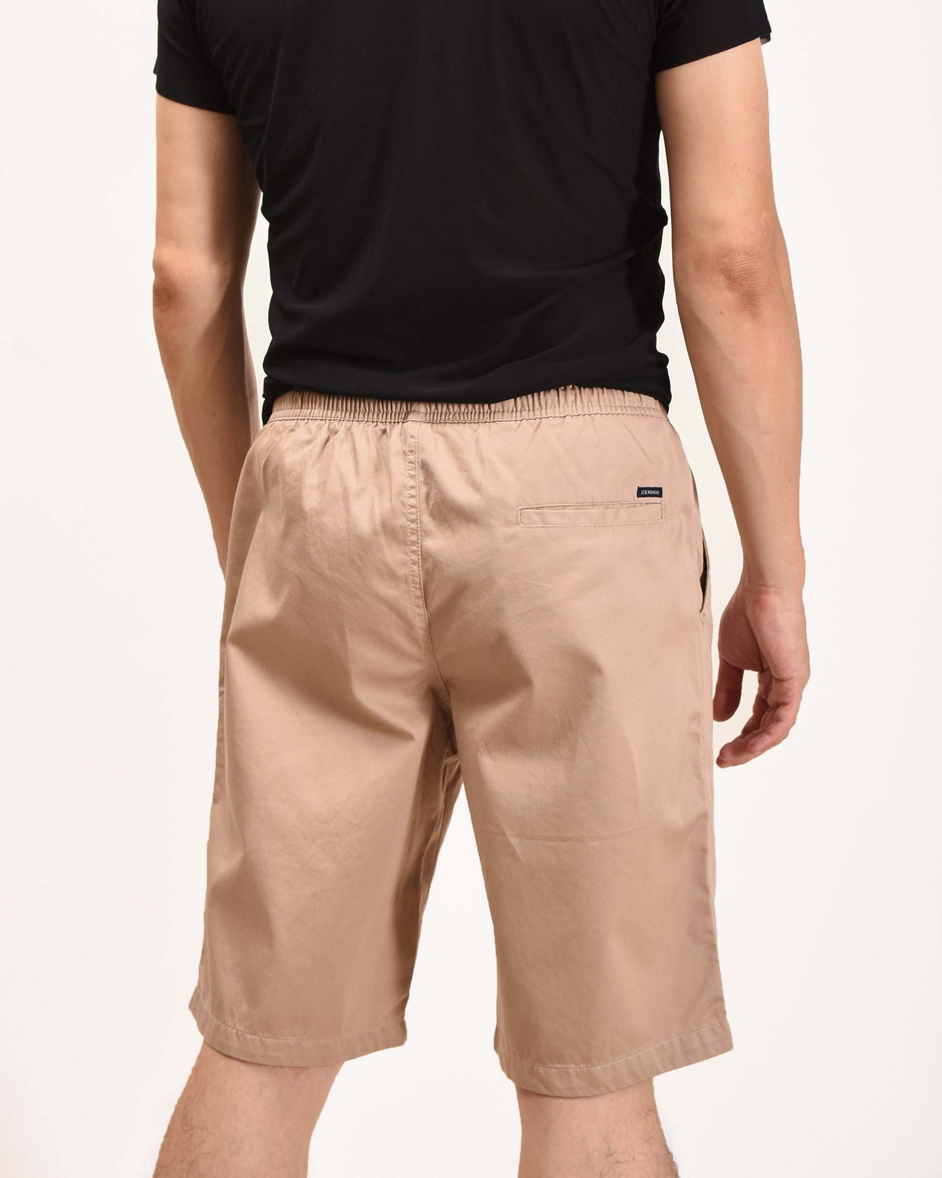 Zennio quần lửng si cotton dệt trơn