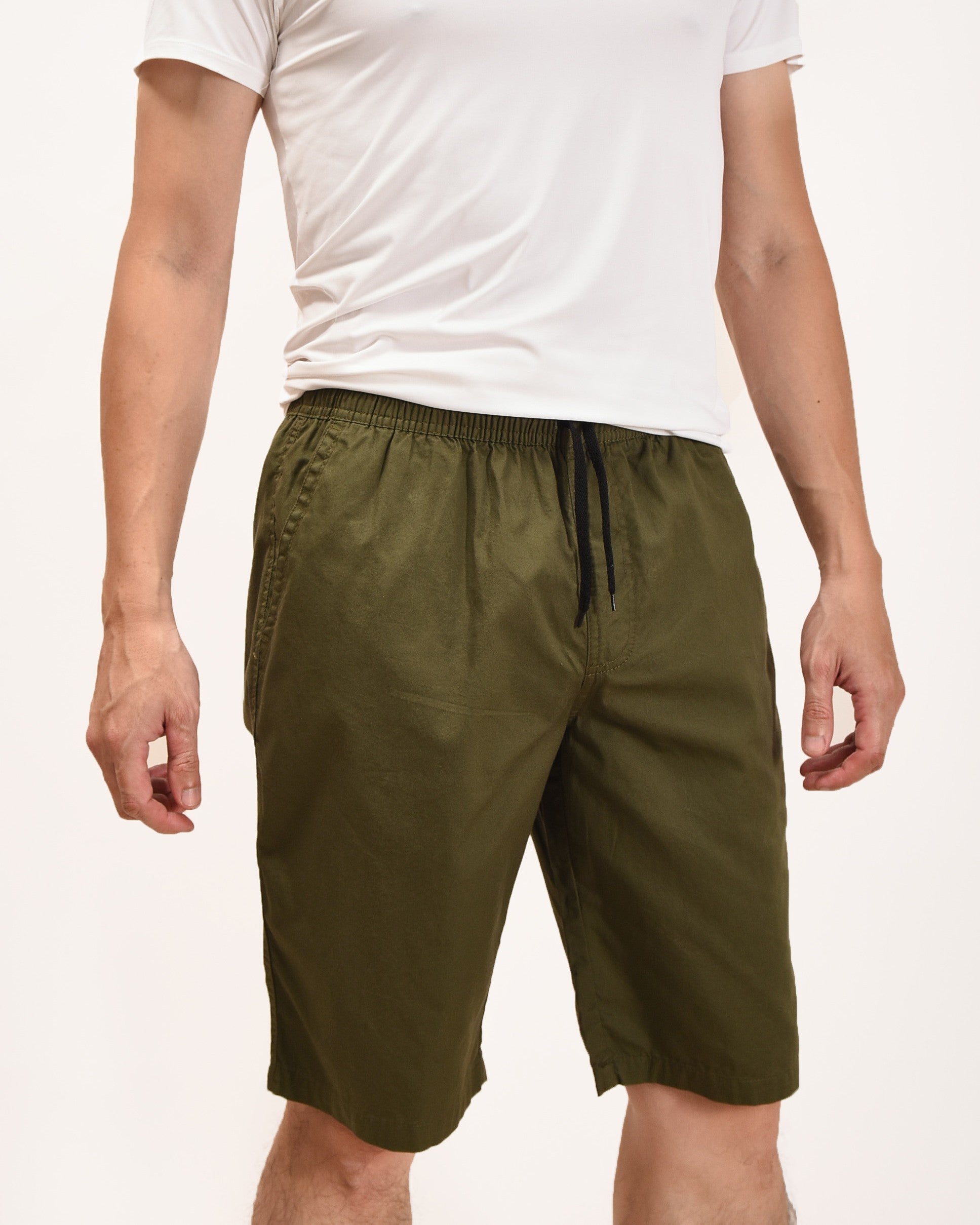 Zennio quần lửng si cotton dệt trơn