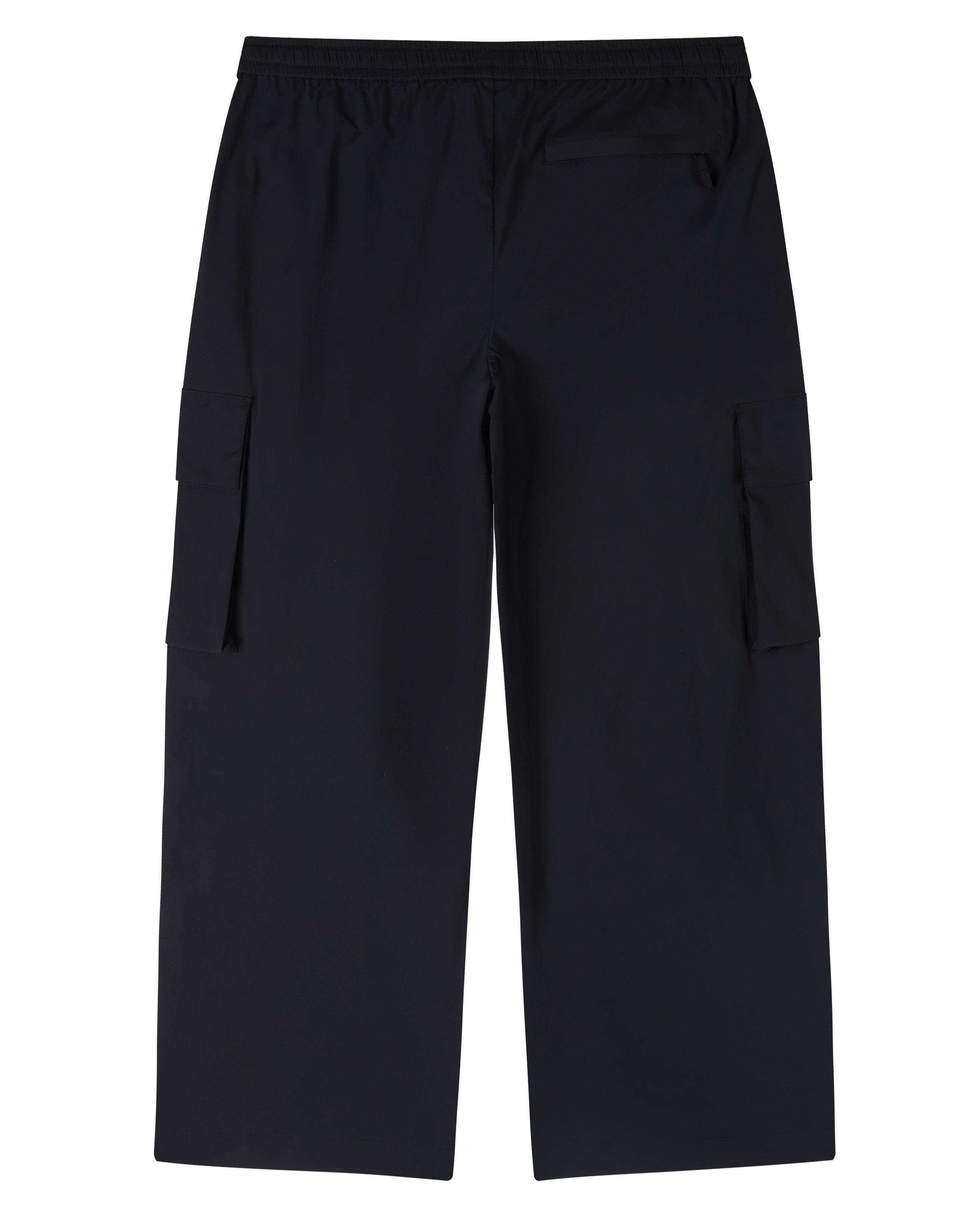 La Forbie quần dài túi hộp ống rộng vải dù