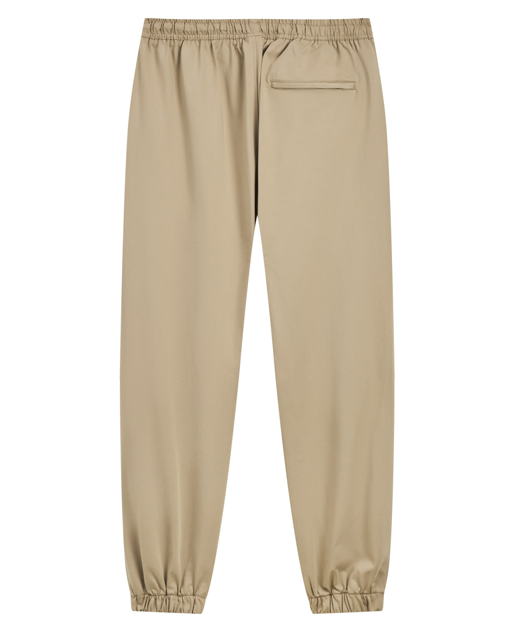 La Forbie quần dài jogger nam 1 túi sau mổ có dây kéo nhựa ống bo thun vải poli