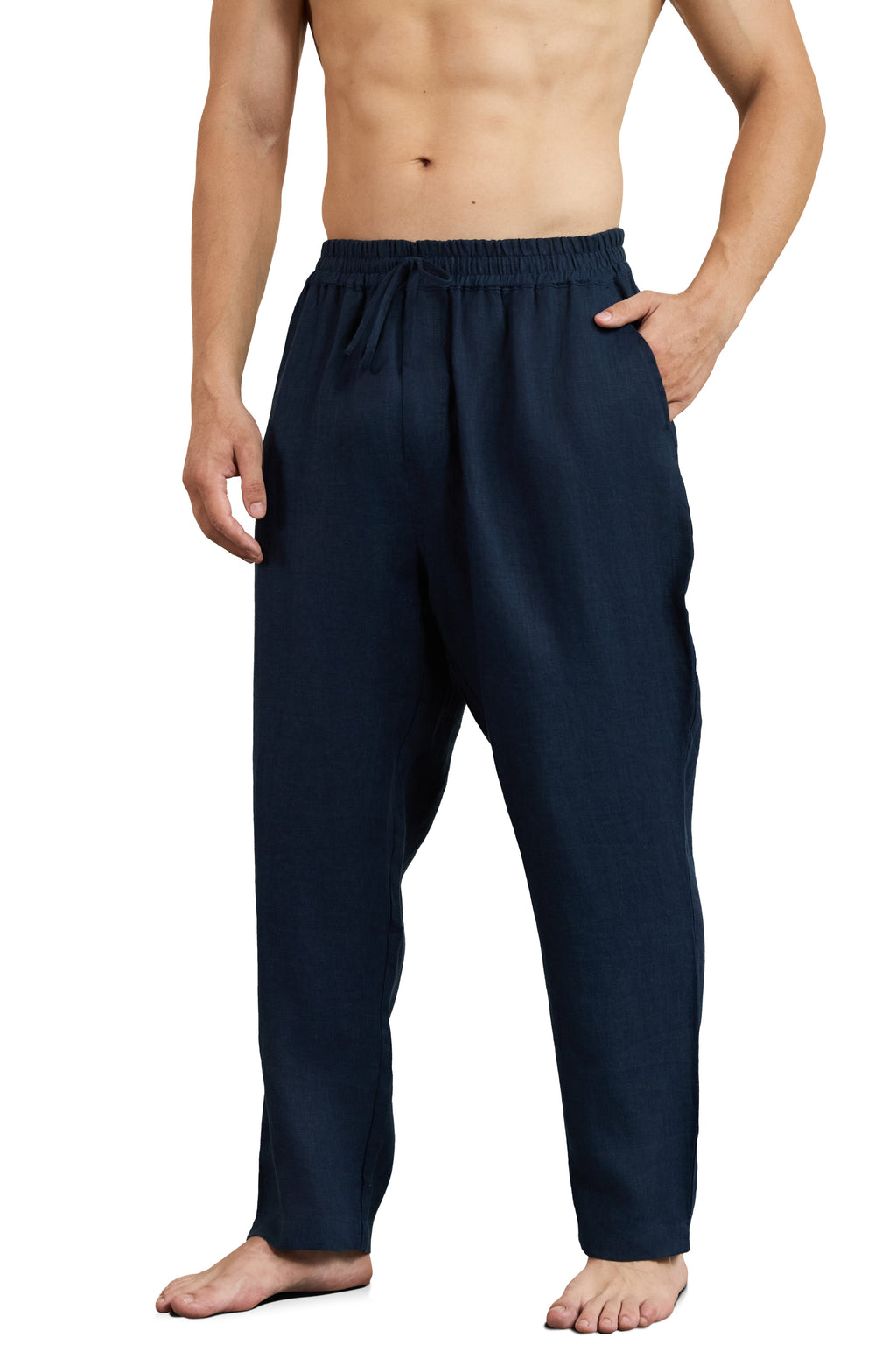 La Forbie Quần Linen Nam Dài – Dáng Suông Thoải Mái, Nhẹ Mát Tự Nhiên