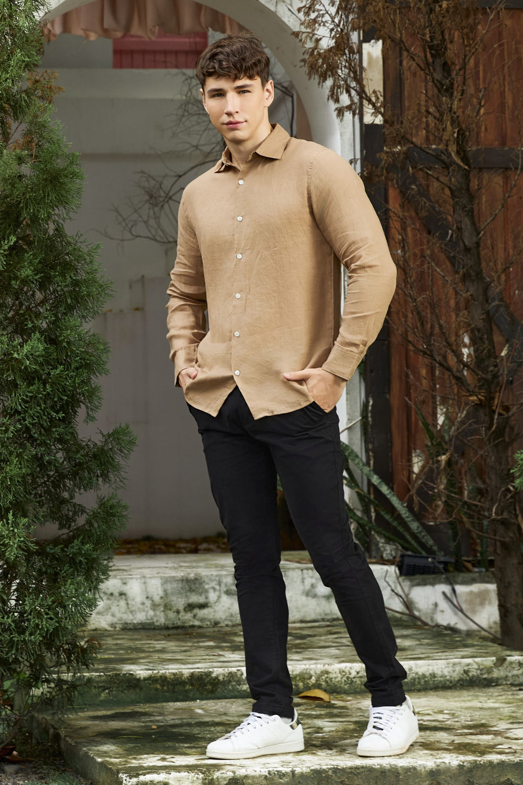 La Forbie Quần dài Chino Nam – Dáng Slim Gọn Gàng, Thanh Lịch Mỗi Ngày