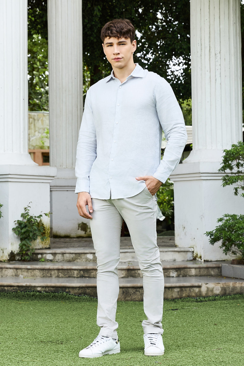 La Forbie Quần dài Chino Nam – Dáng Slim Gọn Gàng, Thanh Lịch Mỗi Ngày