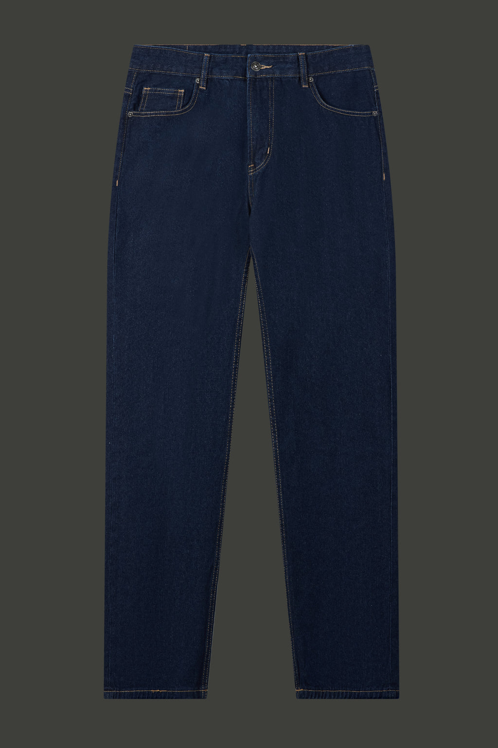 La Forbie Men's Slim Straight Jeans