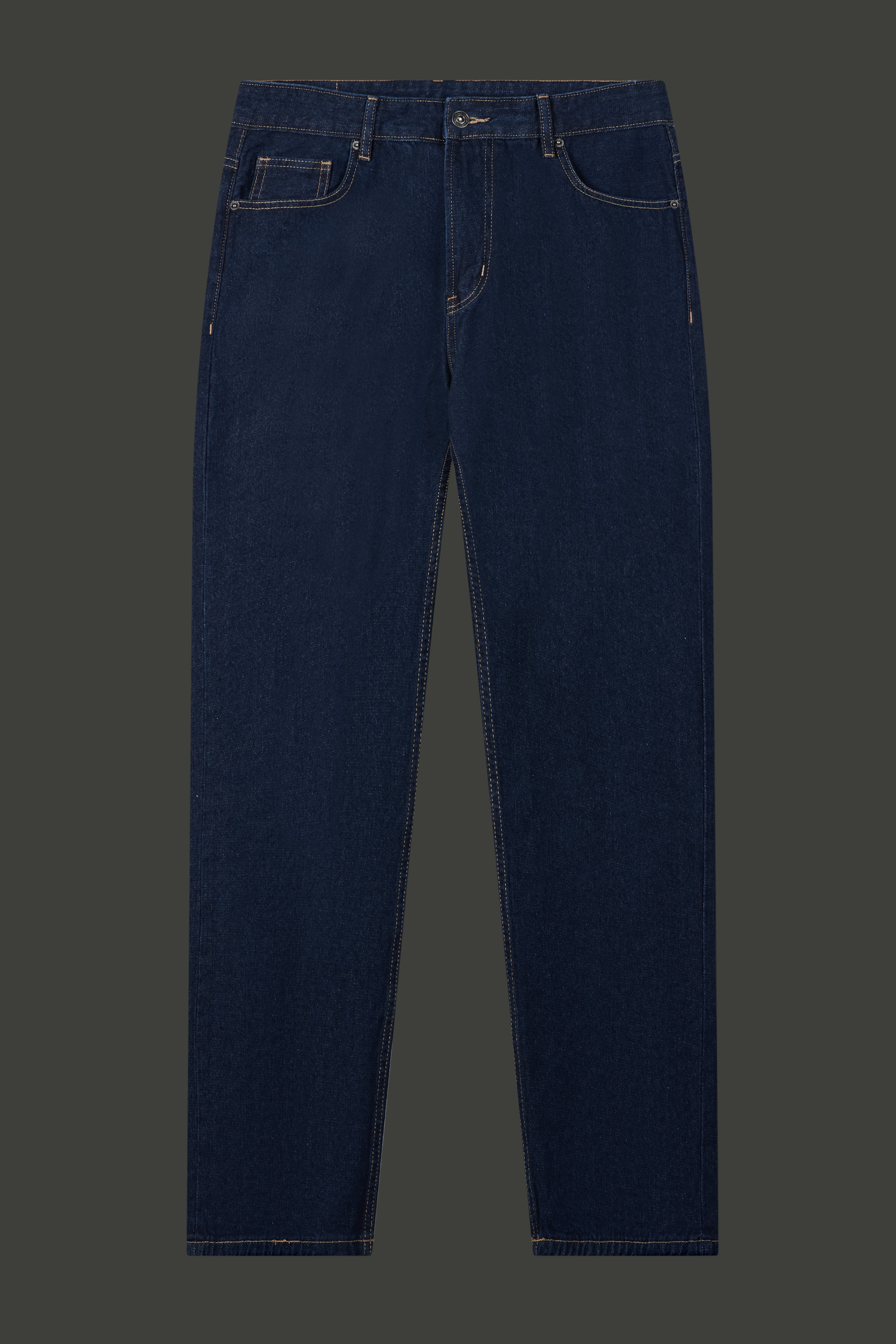 La Forbie Men's Slim Straight Jeans