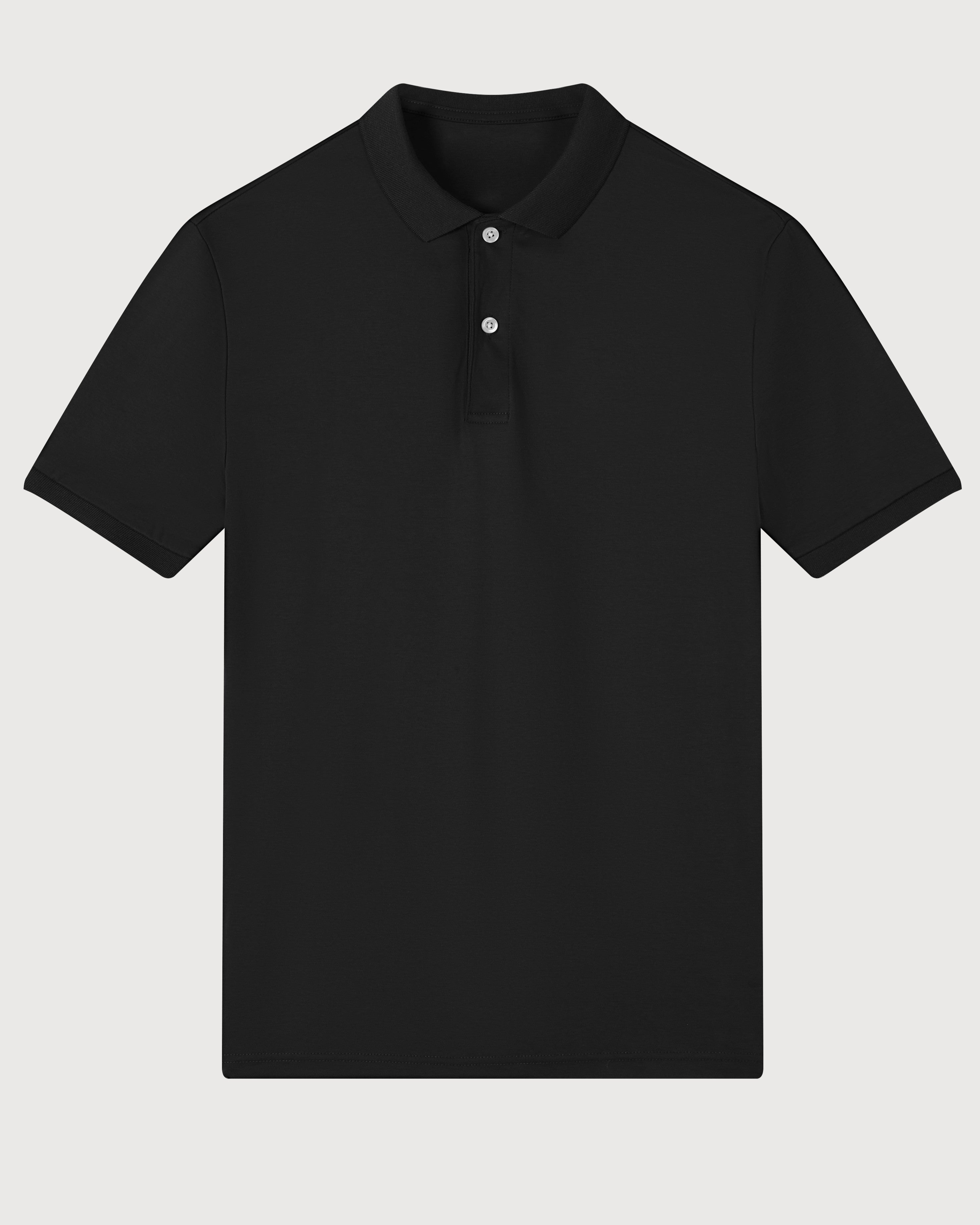 La Forbie Áo polo thun cổ bẻ dệt nam