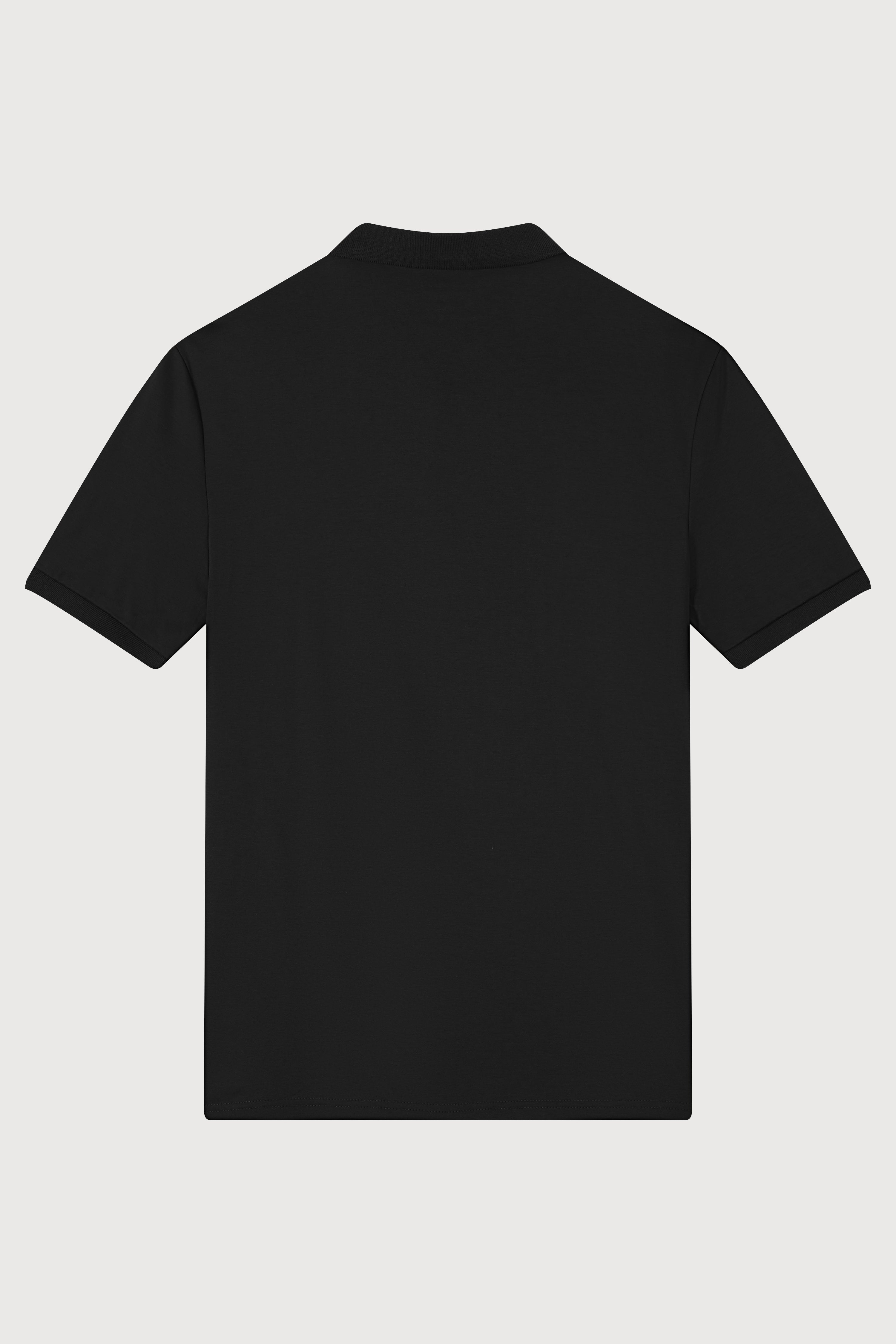 La Forbie Áo polo thun cổ bẻ dệt nam