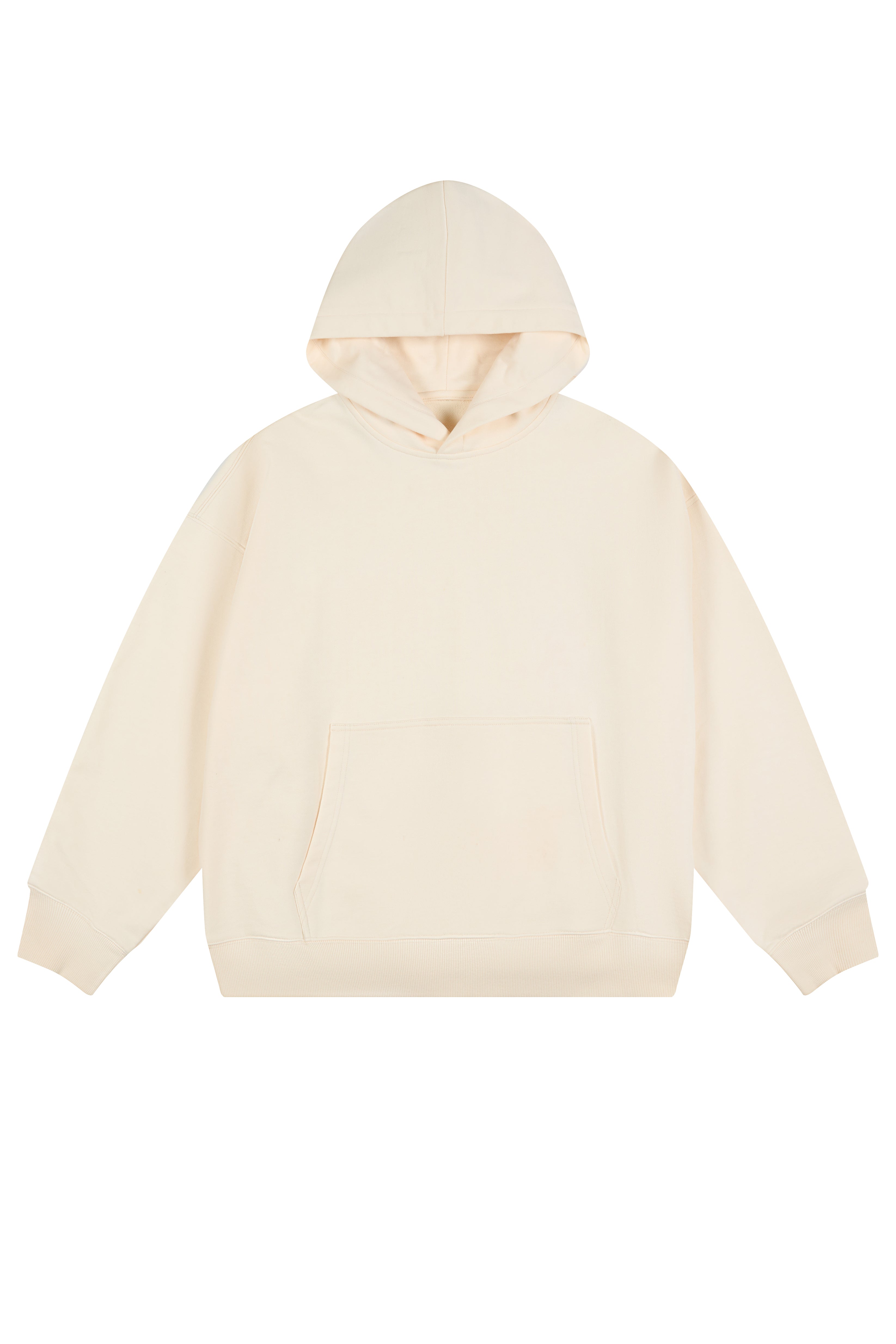 La Forbie áo nỉ nam trơn dáng rộng