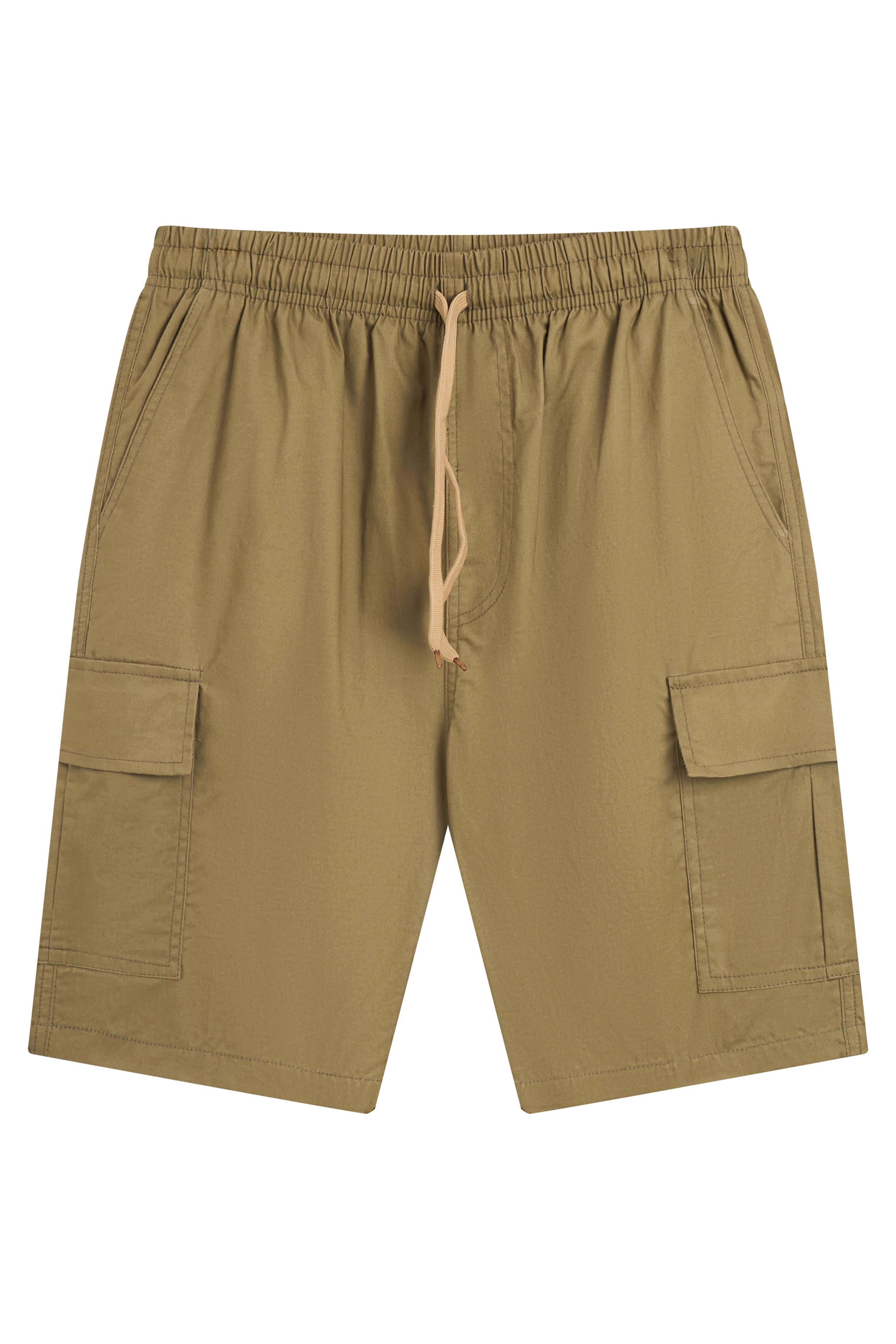 Quần Short Cargo Nam Túi Hộp – Lưng Thun Dây Rút, Nhiều Túi Tiện Lợi