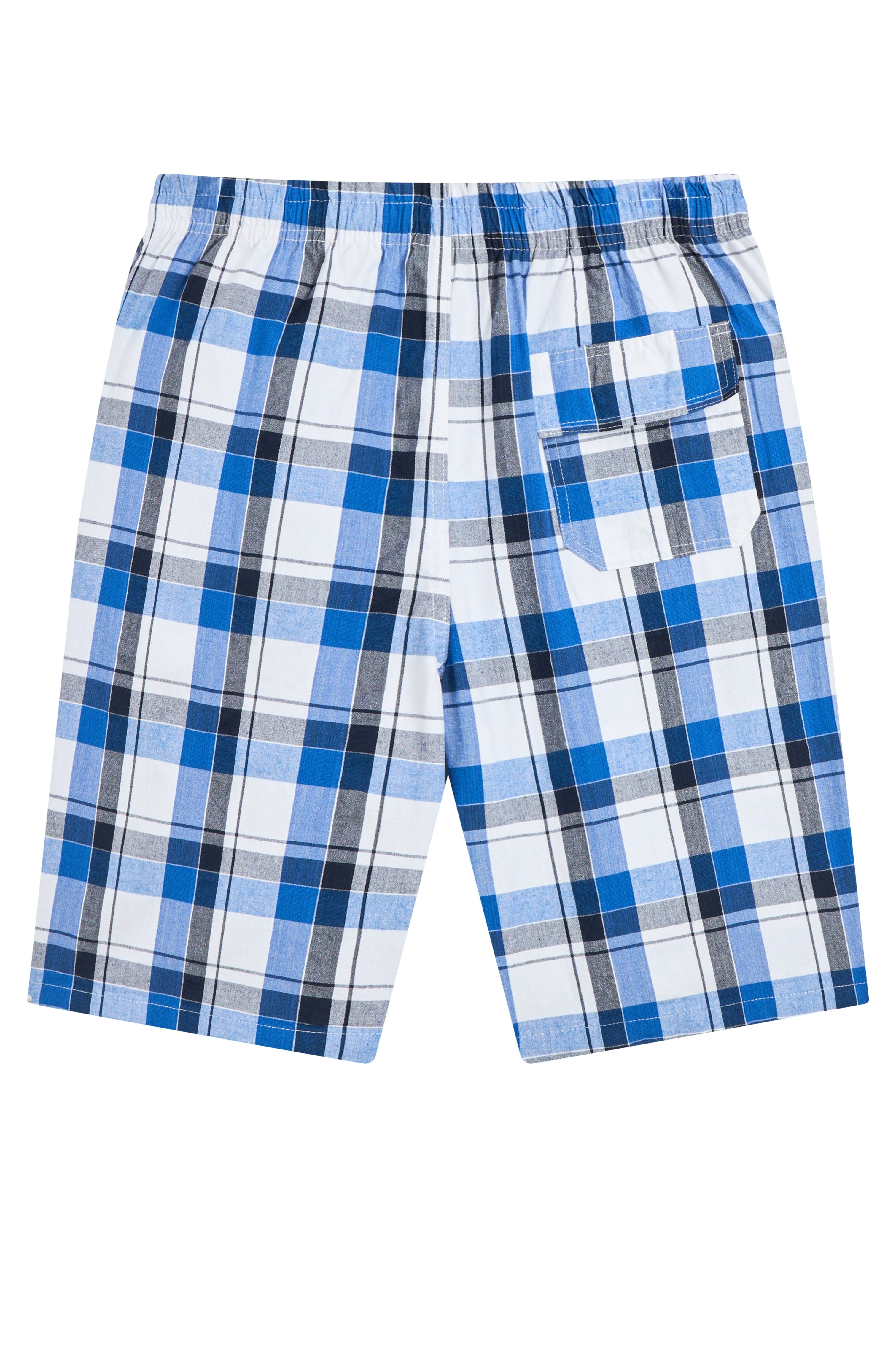 La Forbie Quần Short Nam Họa Tiết Caro Lưng Rút – Có Túi Sau, Dễ Mặc Hằng Ngày