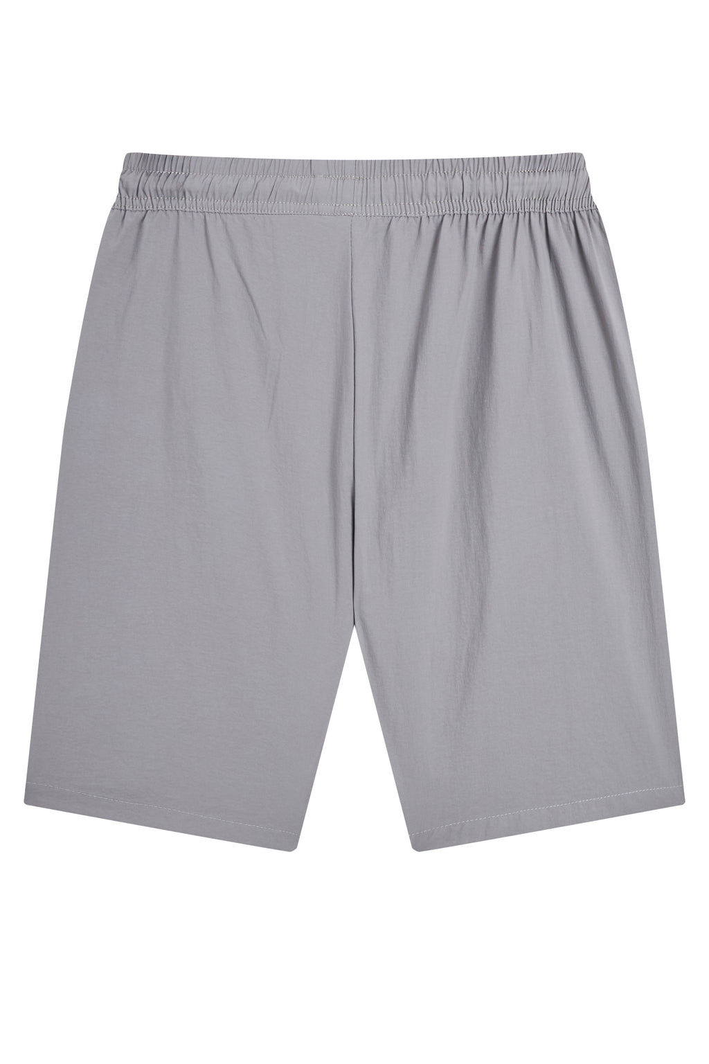 La Forbie Men’s Wrinkled Drawstring Shorts with Straight Side Pockets – Relaxed Fit