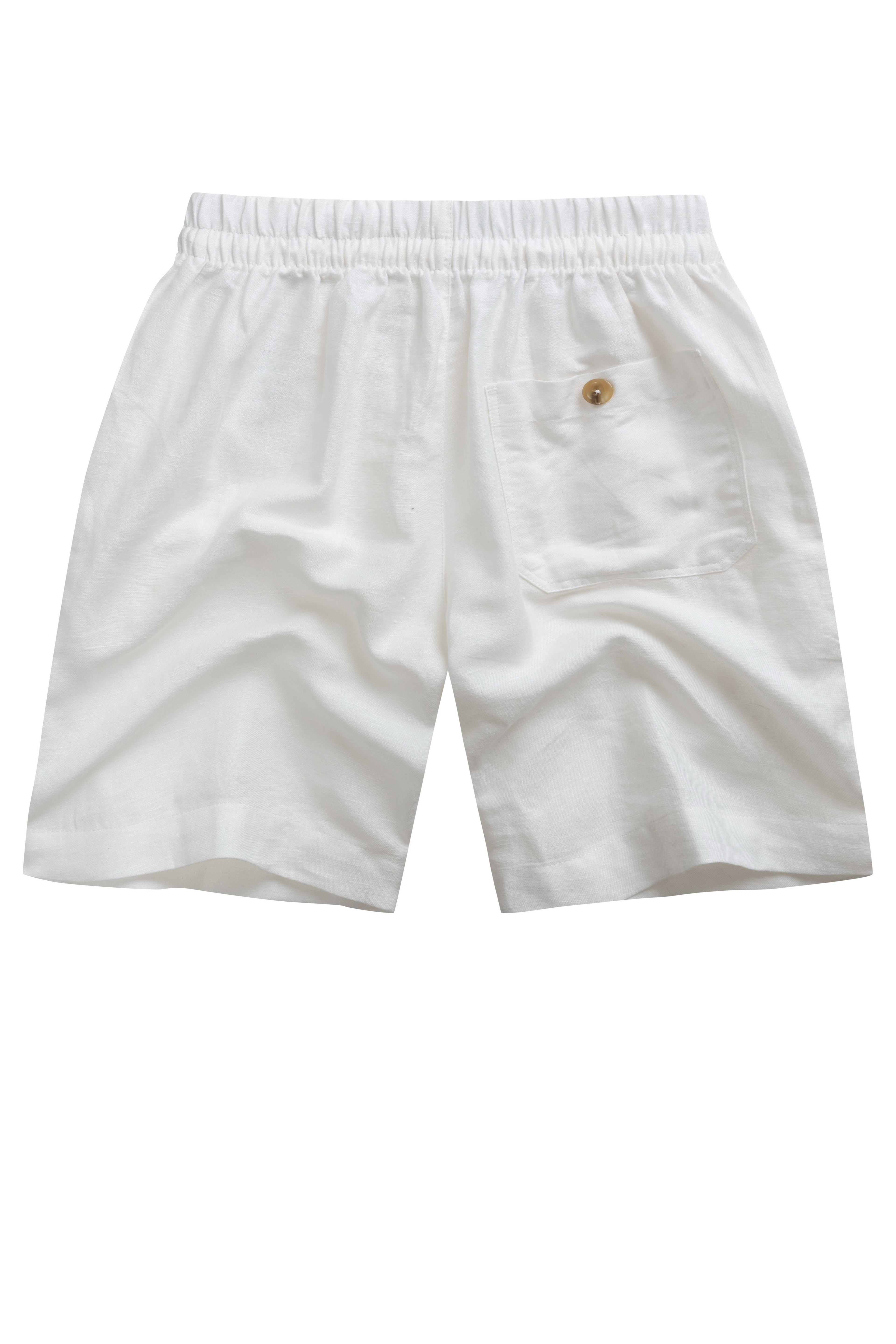 La Forbie Quần Short Linen Nam – Mát Mẻ, Thoải Mái, Thanh Lịch Tự Nhiên