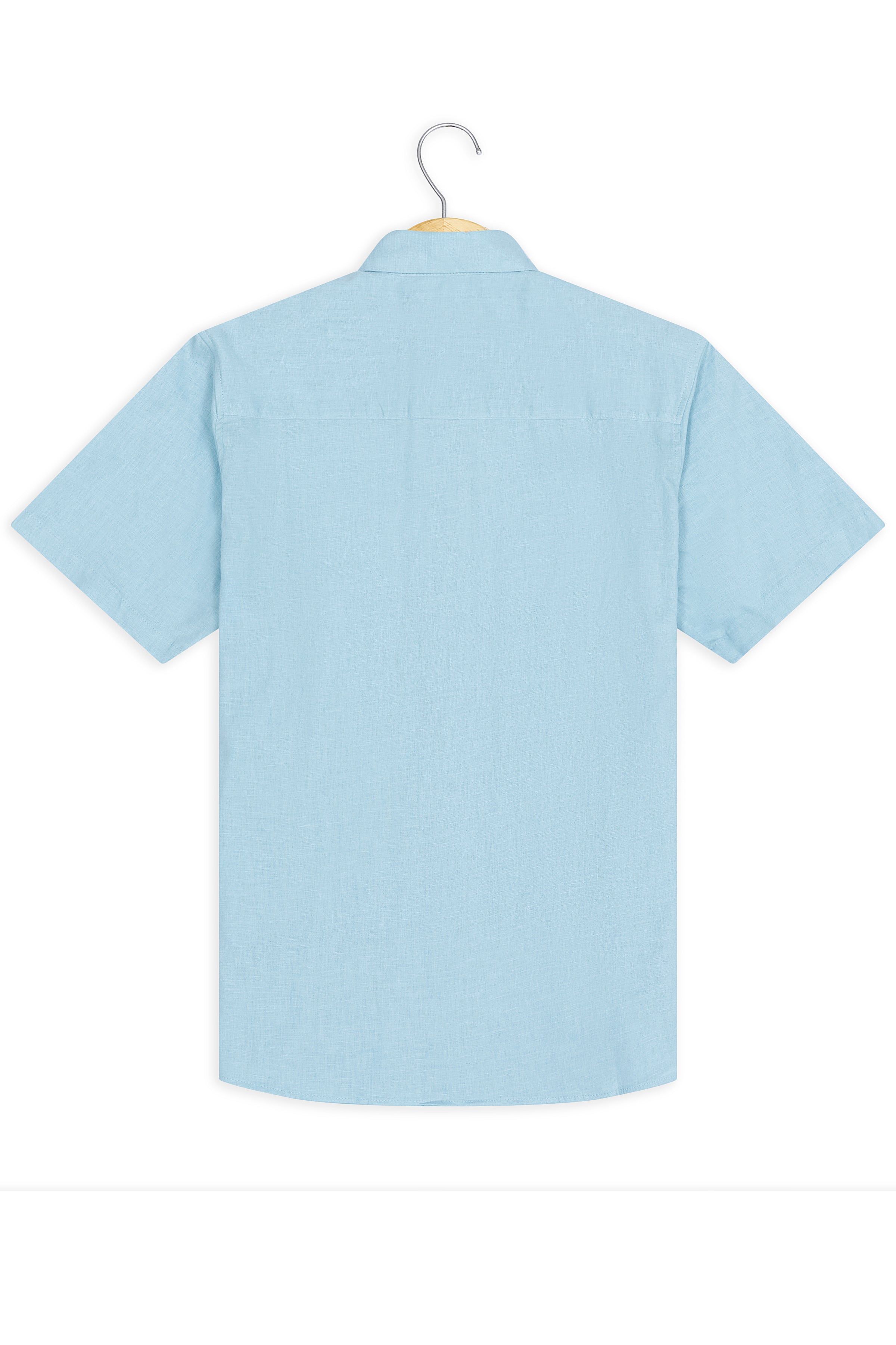 La Forbie Áo Sơ Mi Linen Nam Tay Ngắn – Mát Mẻ, Thanh Lịch, Dễ Phối