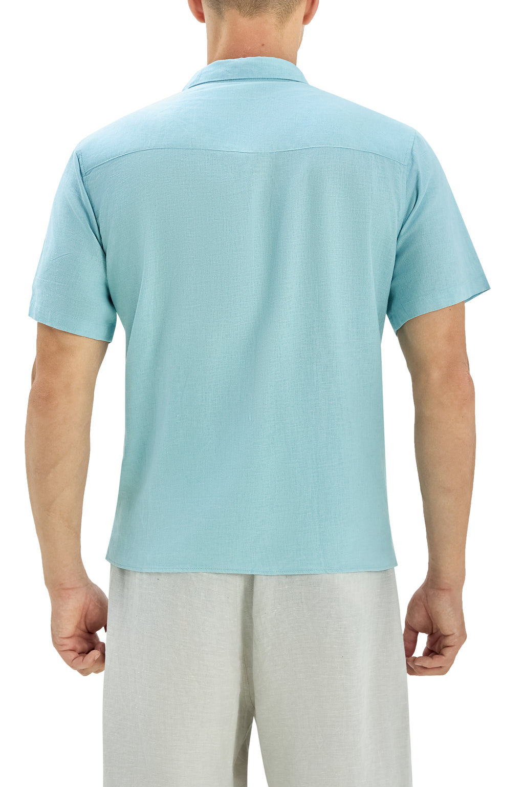 La Forbie Áo Sơ Mi Linen Nam Tay Ngắn – Mát Mẻ, Thanh Lịch, Dễ Phối