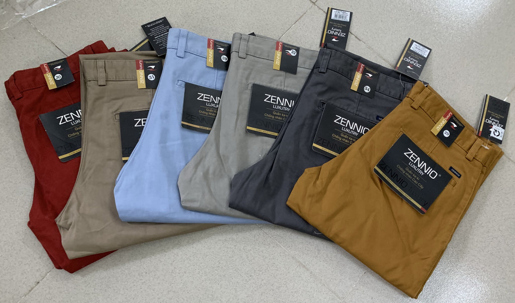 Zennio quần kaki nam trung niên Zennio – dáng đứng thanh lịch, nhiều màu