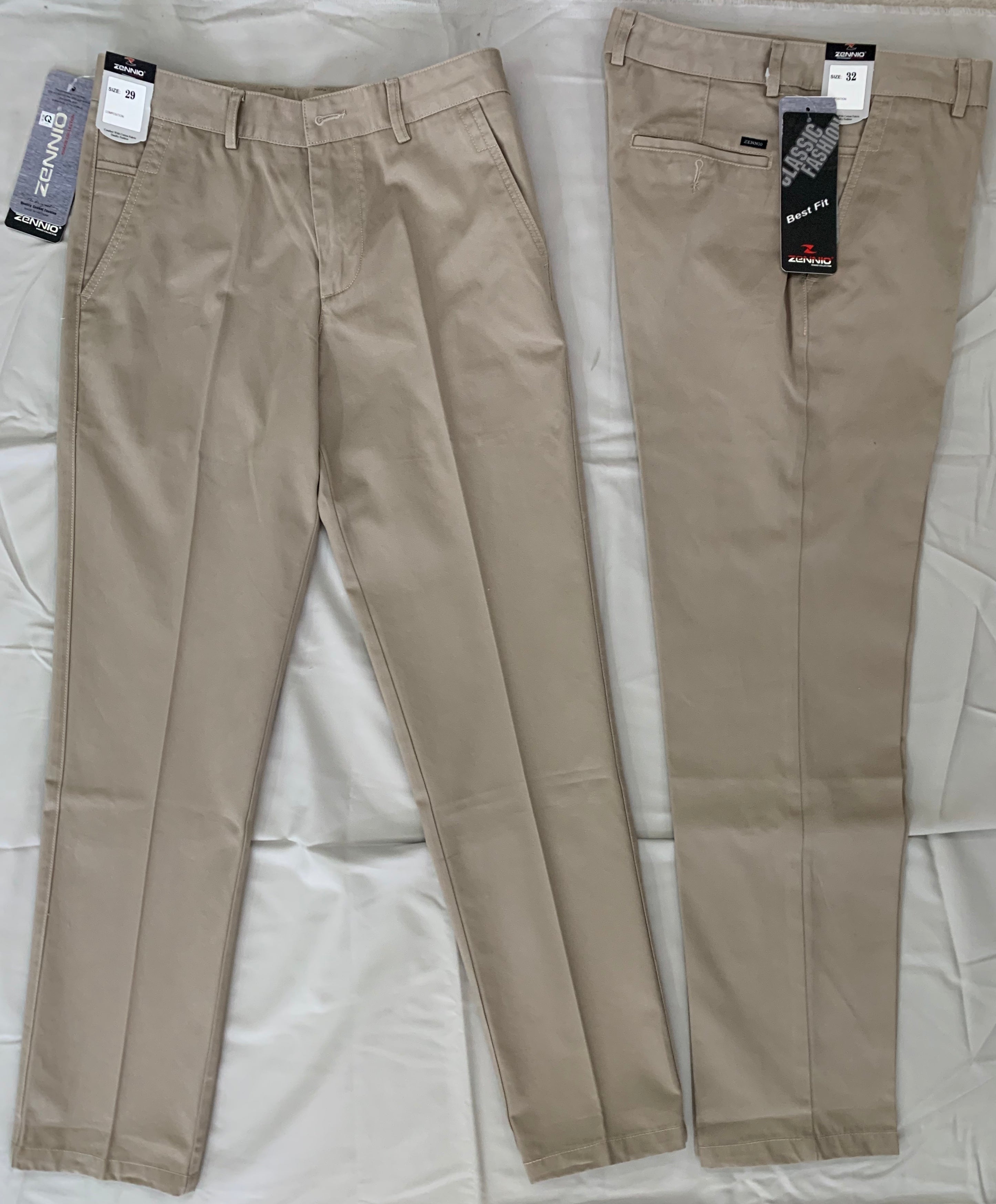 Zennio Quần Kaki Nam Trung Niên – Dáng Suông Thoải Mái, Lịch Sự (ZENST40)