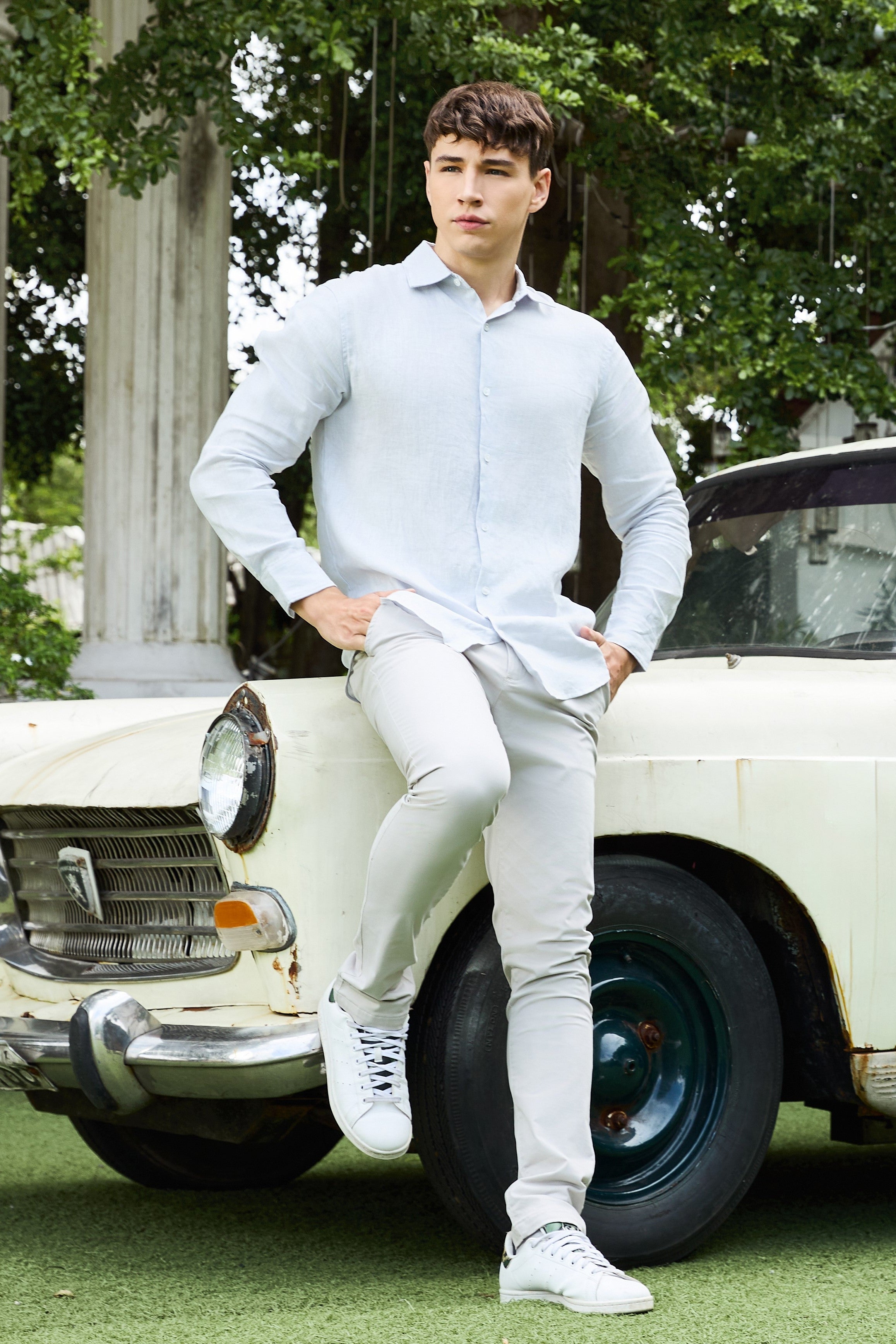 La Forbie Quần dài Chino Nam – Dáng Slim Gọn Gàng, Thanh Lịch Mỗi Ngày