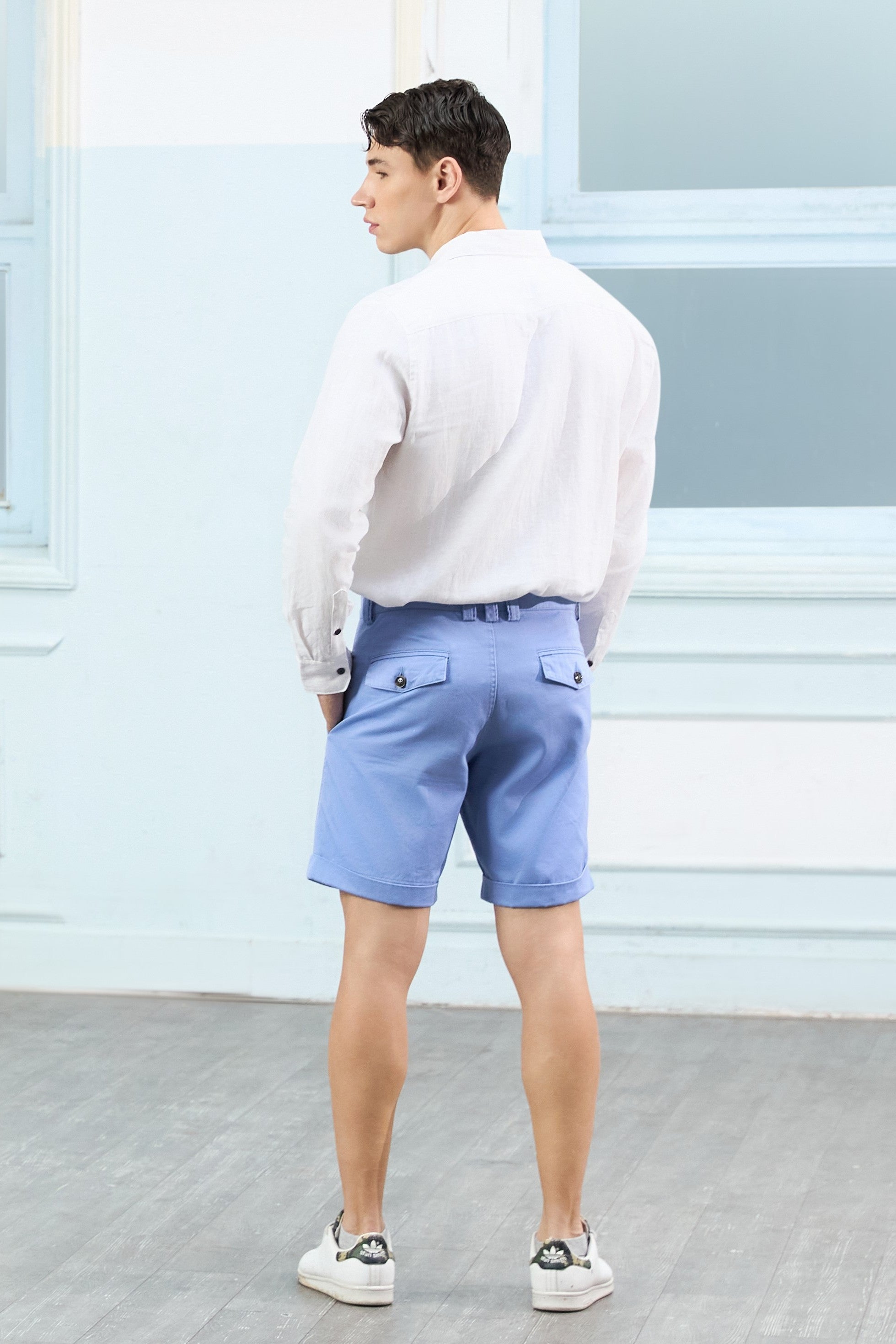 La Forbie Quần Short Chino Nam – Gọn Gàng, Mát Mẻ, Lịch Sự Mỗi Ngày